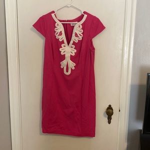 Eliza J pink dress size 14 like new condition